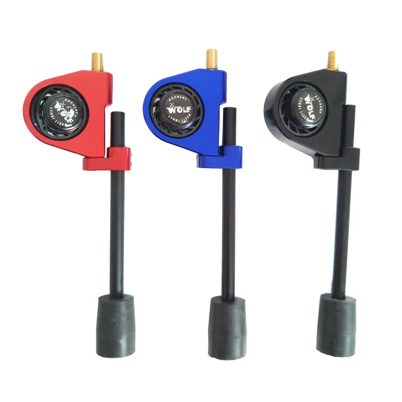 

1pc Archery String stop Bracket Compound Bow Suppressor Arrow Stabilizer String Level Combo Recurve Bow Rod can Adjust
