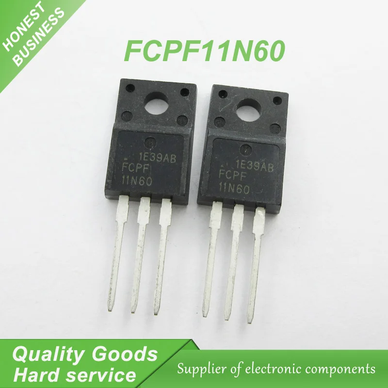 Бесплатная доставка 5 шт./лот аксессуары для телевизора 11N60 MOSFET переключаемая