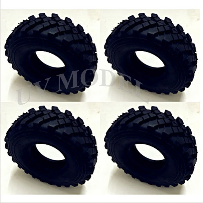 

High Quality SCX10 4pcs 2.2" 1/10 Crawler 40mm ID Tyres for Wraith cc01/F350 AXIAL Free Shipping
