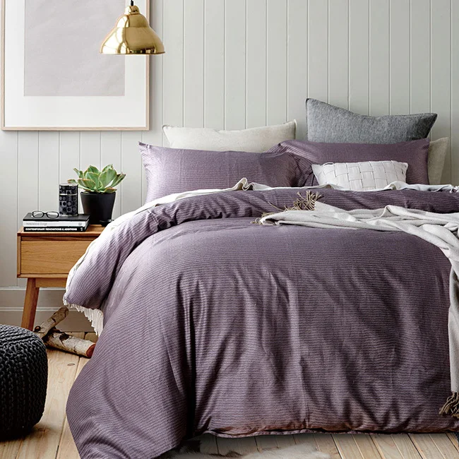 2016 Wholesale Dropship Home Textile cotton brown stripes Europe style