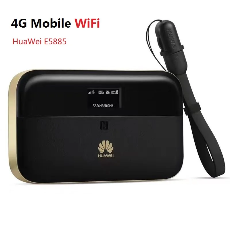 Разблокированный HUAWEI E5885Ls-93a 4G cat6 мобильный wifi PRO2 6400 мАч Внешний аккумулятор+ один RJ45 LAN Ethernet порт E5885 маршрутизатор