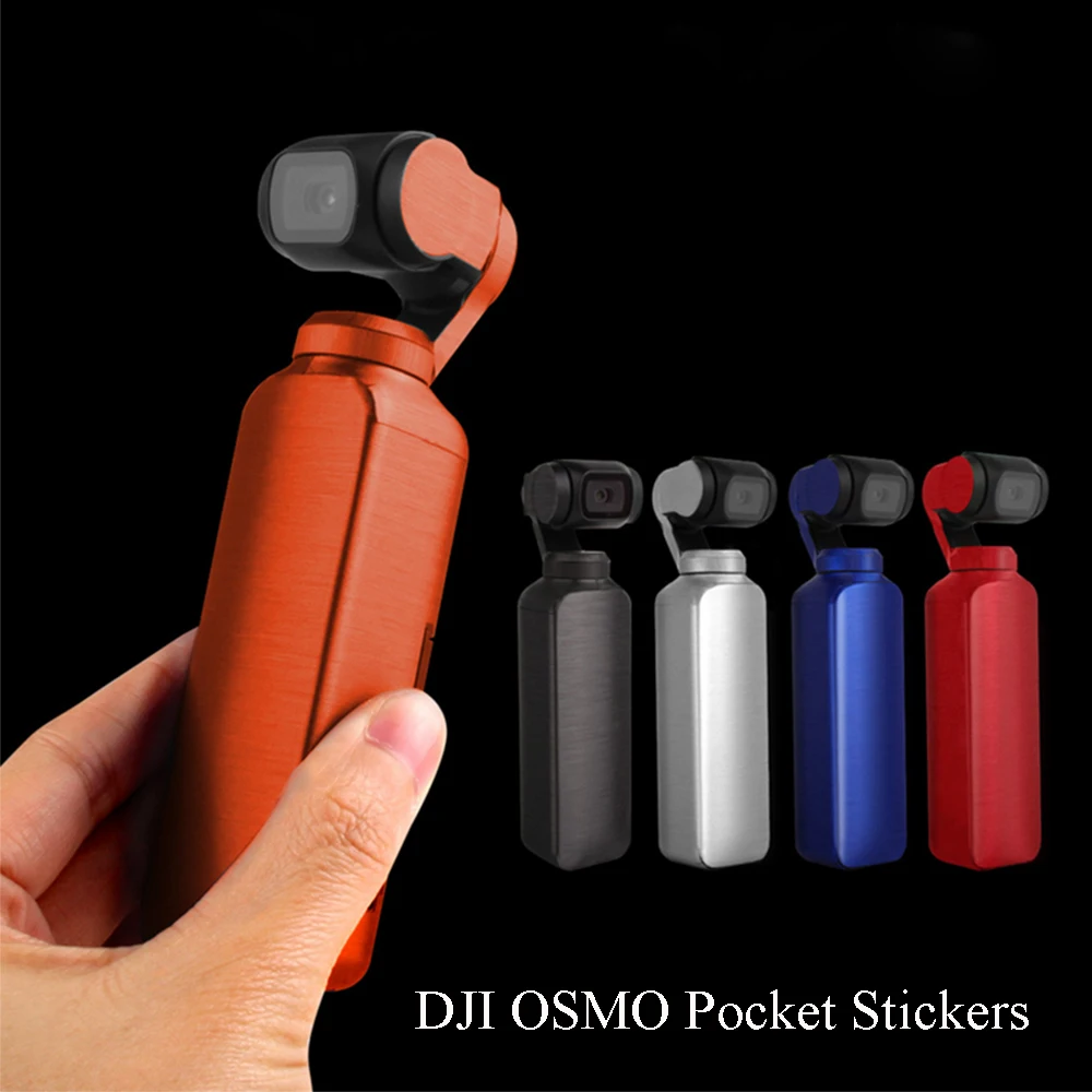 

OSMO Pocket Stickers Protective Film Sticker Metallic Color Skin Decal for DJI OSMO Pocket Handheld Gimbal Accessories