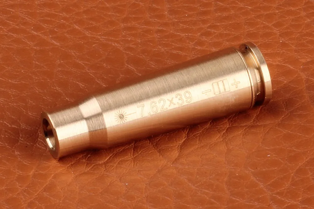 brass material Cartridge red Laser bore sighter CAL 7.62X39 Boresighter Sighting 1