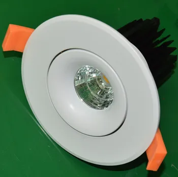 

Free Shipping Super bright COB Led downlight 10W/15W 220V/110V Recessed Dimmable LED Ceiling light down light Lamp