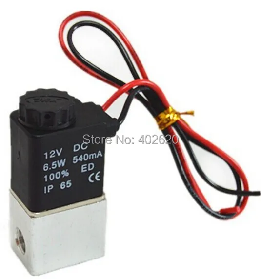 Бесплатная доставка нормально закрытый Соленоидный клапан 2V025 06 12V DC 1/8 &quot