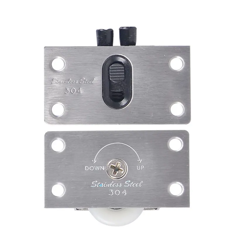 

stainless steel sliding door cam pulley kit wardrobe door wheel nylon mute bearings