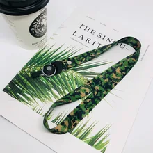 1 шт. 2 в 1 Многофункциональный цветной длинный ремешок брелок ожерелье ID карта висячая веревка камера телефон аксессуары ремешок