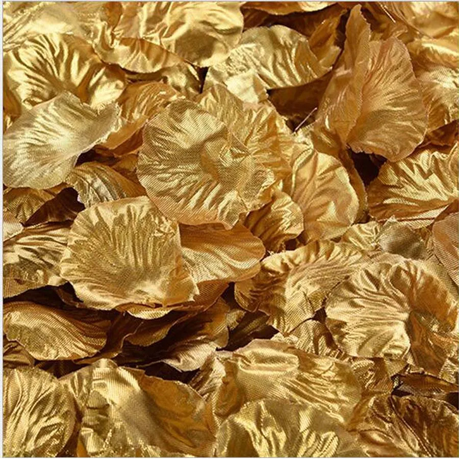 1000Pcs Lot Aritificial Hand Sprinkle Rose Petals Wedding Scene Wedding Room Decorate Emulation 