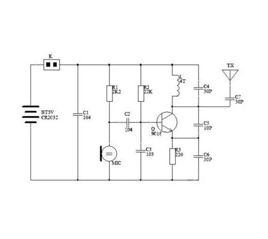 80 МГц-108 МГц fm-радио передатчик Модуль для беспроводного микрофона радио DIY Kit