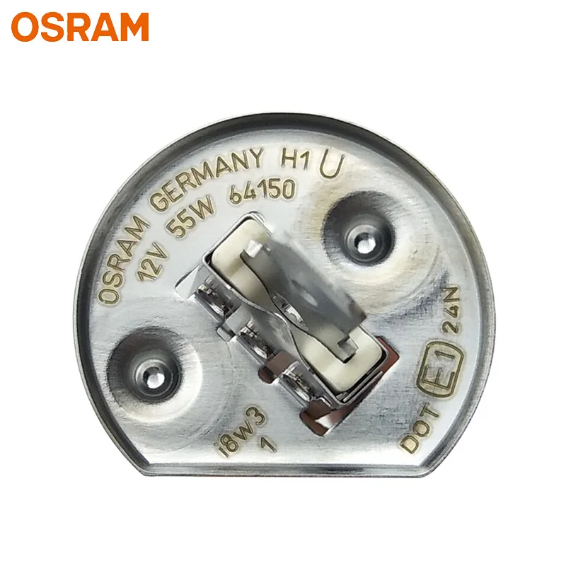 OSRAM H1 12V 55W 64150 P14.5s Германия 3200K стандартная оригинальная линия Авто фара