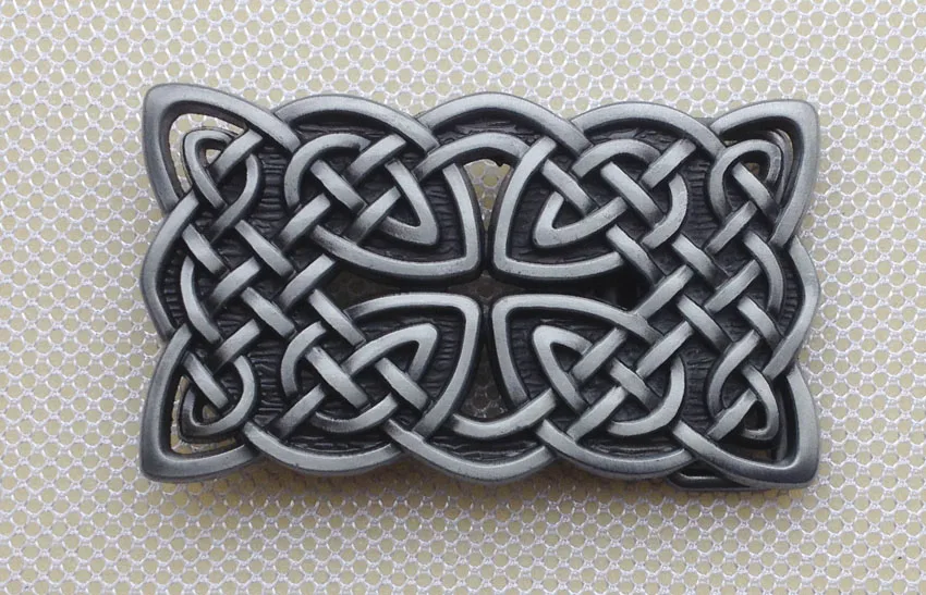 

Fashion western belt buckle with knots with pewter finish SW-BY100 suitable for 4cm wideth belt with continous stock