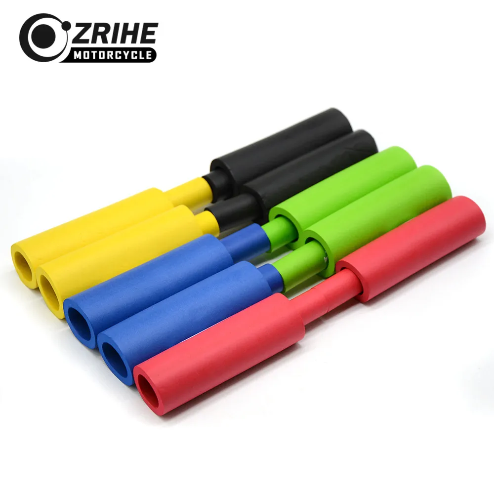 7/8" 22mm Racing Bicycle Motorcycle Foam Sponge Grip Cover handle bar for kawasaki NINJA250 300 250R NINJA300 NINJA250R 2008-12