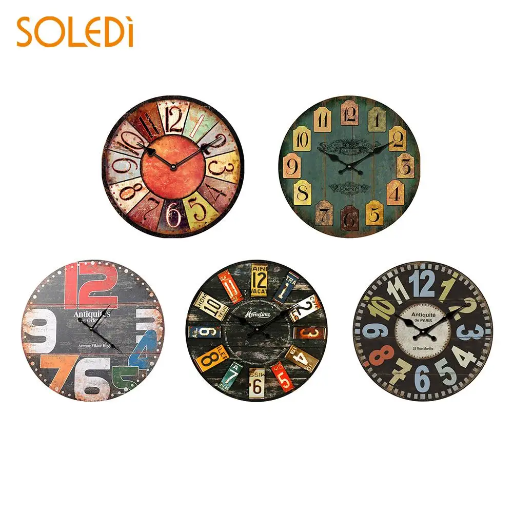 

Wooden 30cm Digital Wall Clock Decoration Watch Quartz Wall Clock Hanging Mute Clocks Home Decoration Kitchen Office Gift