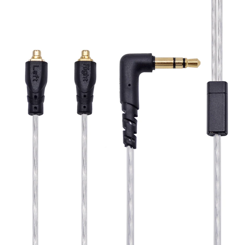 New NICEHCK High Quality Silver Plating Cable Earphone Upgrade MMCX Cable Ues For Shure SE535 SE846