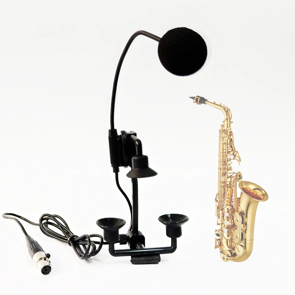 

beta98H/C saxophone trumpet instrument mic 3.5mm 3 4 pin mini XLR condenser microphone for bodypack transmitter wireless system