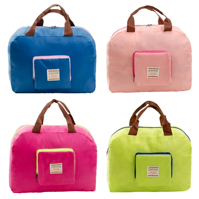 

Han edition of the portable folding single shoulder bag multi-function environmental protection waterproof shopping bag