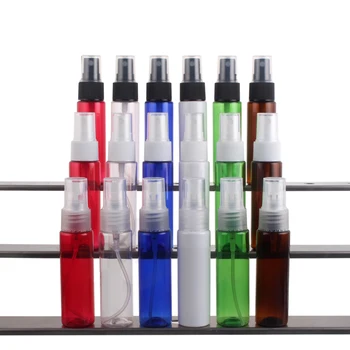 

30pcs Spray Bottle Sample Perfume Atomizer Empty Plastic Small Cosmetic Packaging 30ml Toner Mist Sprayer Travel Bottles