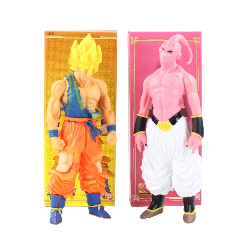 44 см Dragon Ball Z Majin Boo Buu Сон Гоку Супер Saiyan фигурка злой Buu аниме модель DBZ игрушка подарок для детей