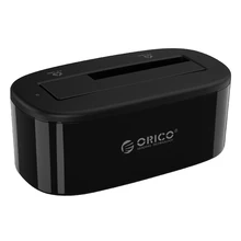 Orico 6218us3 sostenedor móvil disco duro 2.5/3.5 pulgadas sata usb3.0 de alta velocidad de serie portátil de escritorio externo