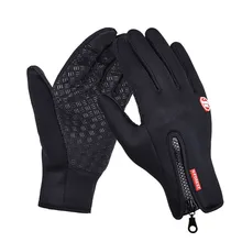 font b Men b font Classic Winter Leather font b Gloves b font Touch Screen