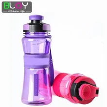 Tragbare kreative sport wasserflasche kunststoff brüheinheit lemon soda raum tasse auslaufsichere dichtung mein wasser flaschen 550 ml