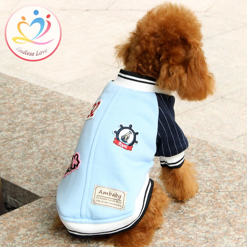 New Arrival Winter two colors Pets coats for pet Dog Clothes sport style classy Vestido dogs clothing Pet dogs Jacket Sport Suit