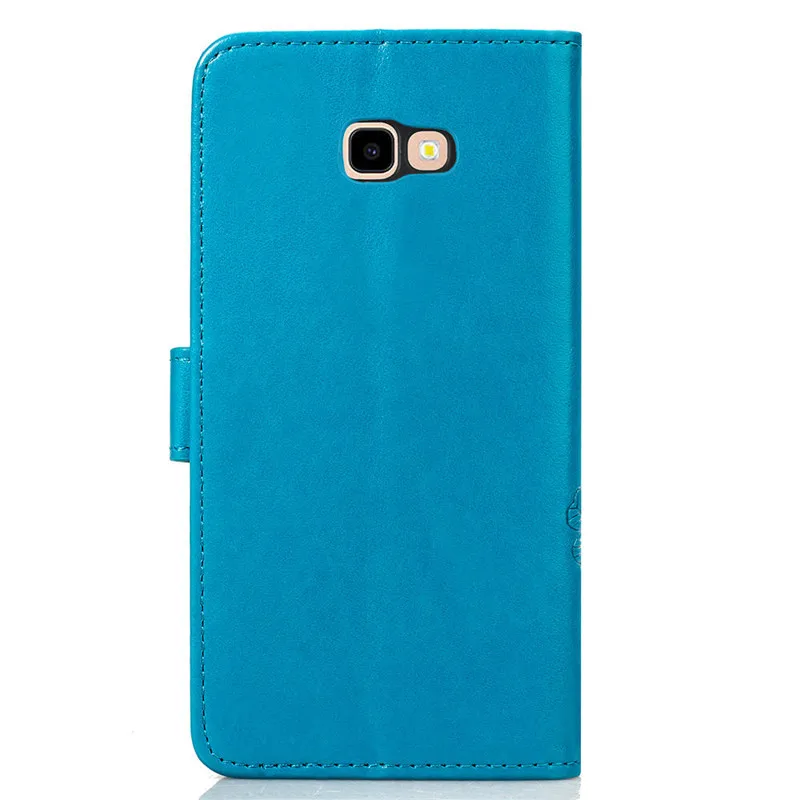 Чехол для телефона для Fundas samsung J4 чехол кожаный бумажник для Coque samsung Galaxy J4 Plus J415 J415F SM-J415F Бумажник откидная крышка