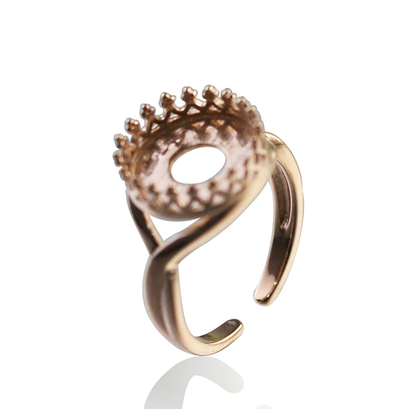 Beadsnice ID32845smt17 Sterling Silver Wholesale Ring Design Your Ring DIY Jewelry Silver Ring Blanks Jewelry Supplies