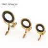 Pro Bomesh 8.1g 9pcs/Kit Gold Casting Fishing Rod Guide Set Kit Stainless Steel Guide DIY Slow jigging Guide Rod  Accessory ► Photo 3/4