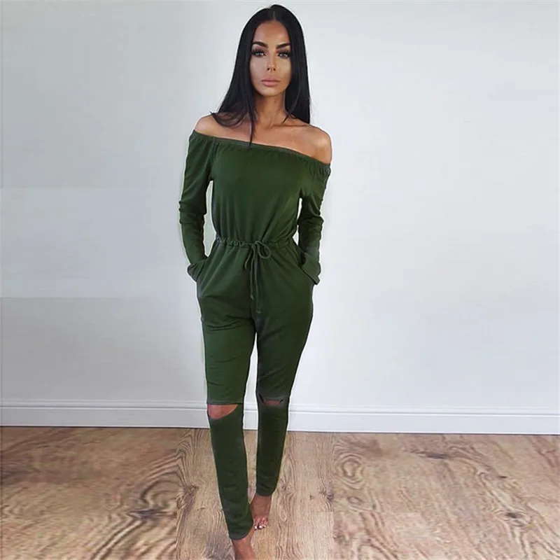 long sleeve palazzo jumpsuit