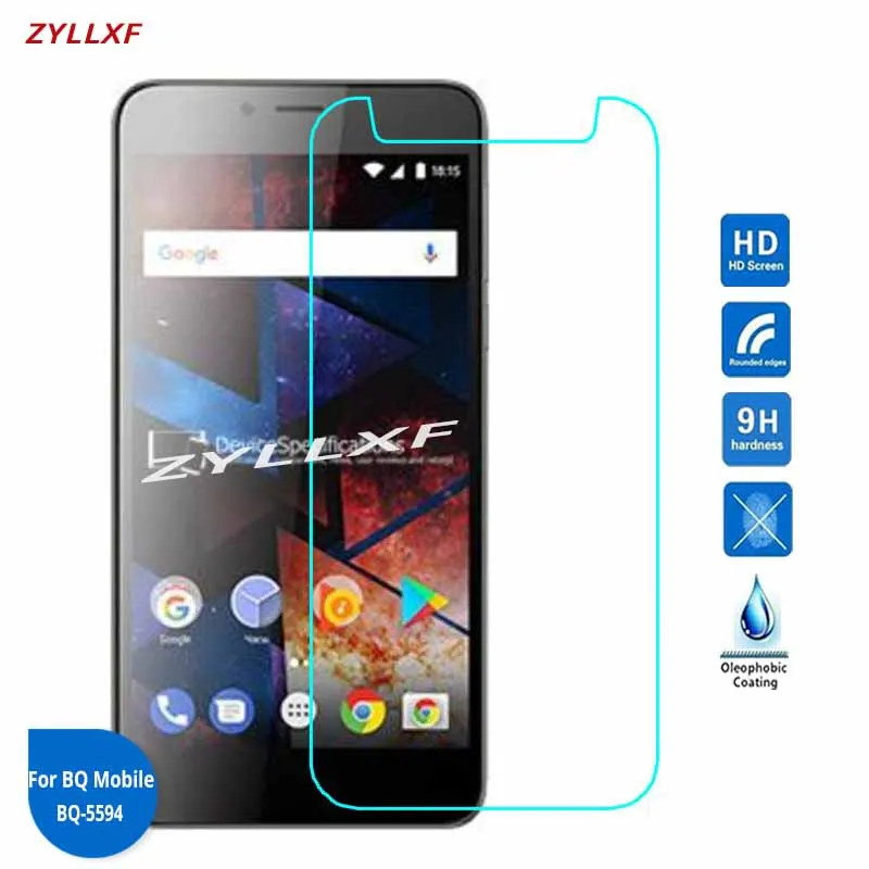 2 шт. для BQ Mobile BQ-5594 Strike power max закаленное стекло премиум-класса защитная пленка 5