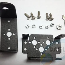 DAGU сервоголовка кронштейн две степени свободы манипулятор робот аксессуары для серводвигателя Кронштейн Набор(короткий u-образный) доступ