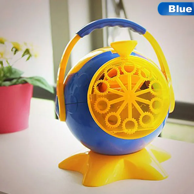 Automatic Soap Bubble Machine Toy Electronic Bubble Machine, Octopus