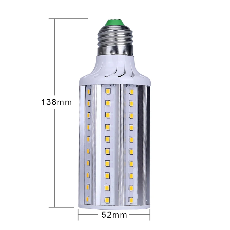 Bombillas светодиодный светильник-кукуруза E26 E27 E40 30W 40W 50W 70W AC 85 V-265 V алюминиевый светодиодный светильник-кукуруза SMD2835 светодиодный светильник