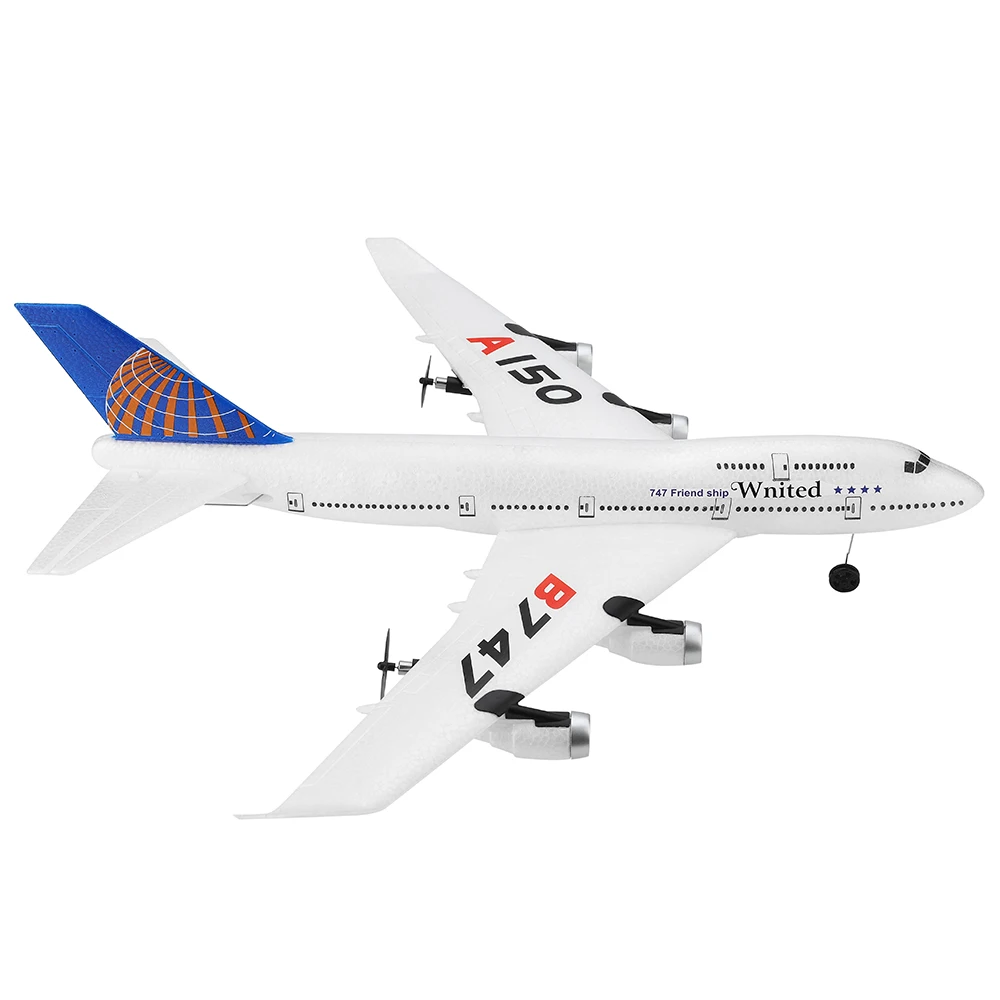 RC Fixed-wing XK A150 Airbus B747 Model Plane 3CH EPP 2.4G RC Remote Control Airplane Short Charging Time RTF Glider Toy