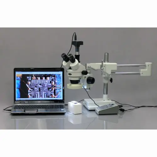 AmScope 라이브 비디오 현미경 카메라 및 보정 키트, 18MP USB3.0