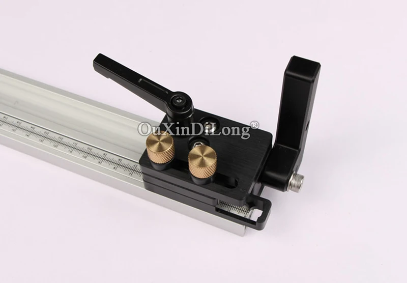 1PCS Flip Stop for 45mm T-Track with Adjustable Scale Mechanism (not included 45mm miter t-track) JF1702