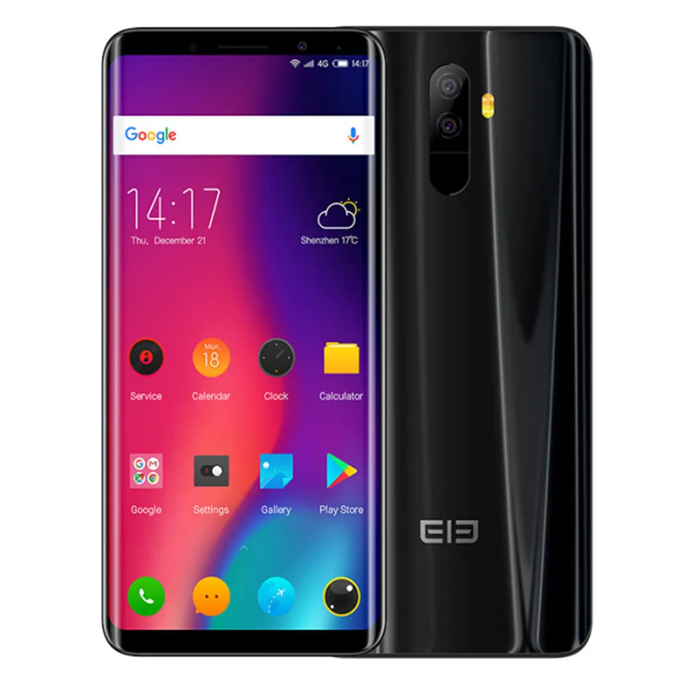 

ELEPHONE U 6GB RAM 128GB ROM Helio P23 MTK6763 2.0GHz Octa Core 5.99 Inch FHD+ Screen Dual Camera Android 7.1 4G LTE Smartphone