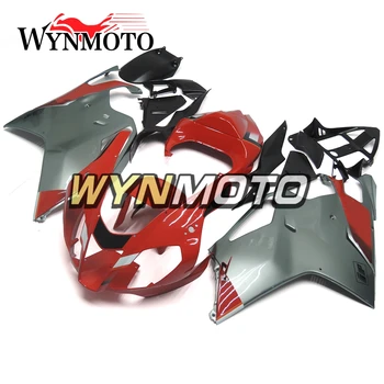 

Complete Motorcycle Fairing Kit New For Aprilia RSV4 1000 Mile 2004 2005 2006 04 05 06 ABS Plastic Pearl Red Sliver Cowlings