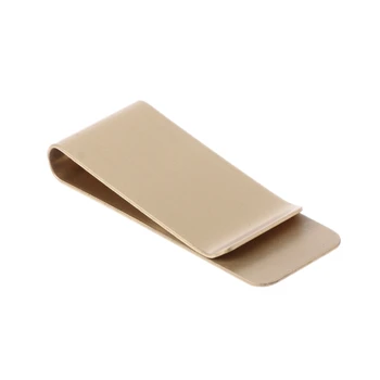 

Slim Pocket Brass Metal Clip Men Purse Credit Card Cash Clamp Money Clip Wallet