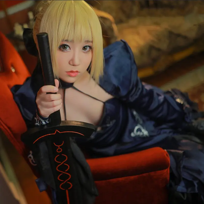 Женский костюм на Хэллоуин Saber Arturia Pendragon|Игровые костюмы| |