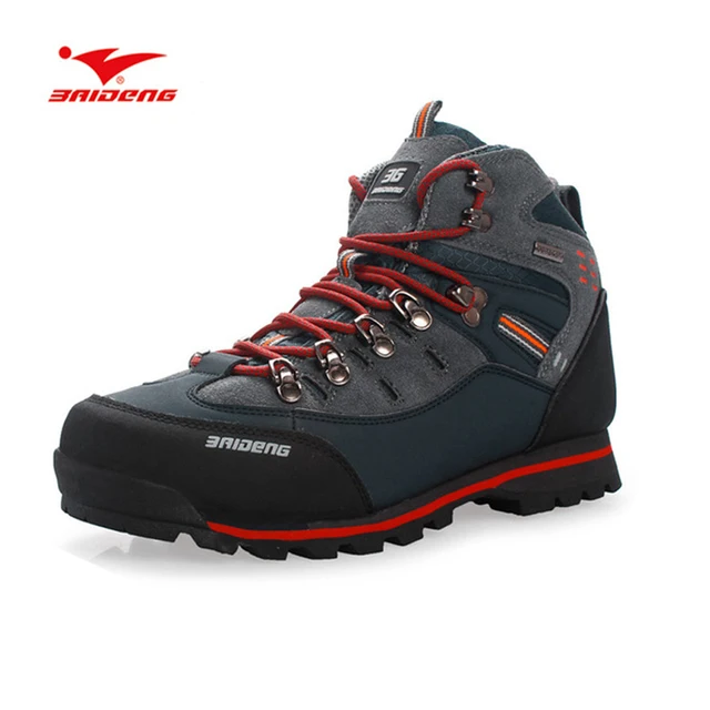 Men Waterproof Breathable Athletic Shoe Male Leather Trekking Outdoor Boot Men's Rock Climbing Sport Hiking Shoes Botas Sneakers