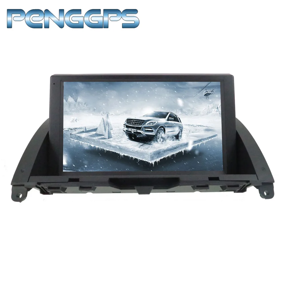 Восьмиядерный CD dvd-плеер 2 Din стерео Android 8,0 Автомагнитола для Mecerdes Benz C-W204 2007-2011 gps навигация Авторадио головное устройство