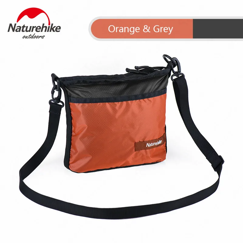 Naturehike уличная легкая спортивная сумка Сверхлегкая походная Сумка водонепроницаемая удобная сумка на плечо походная сумка для покупок - Цвет: Orange
