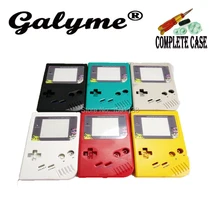 1 шт./партия,, многоцветные, выберите комплект, полный корпус, корпус, чехол для Nintendo dogameboy, классический DMG GBO, ограниченное количество, объектив с мультяшным экраном