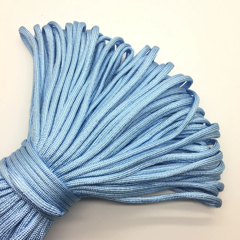 

10yds/Lot Sky blue Paracord Bracelets Rope 7 Strand Parachute Cord CAMPING HiKING #SZ55