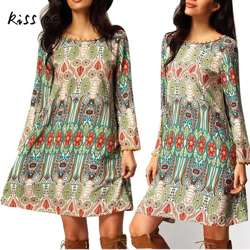 

Folk Style Beach Dress Chiffon Women Bikini Cover Up Sarong Bohemian Beach Wear Tunic Cover Up Dress Woman Short Dress