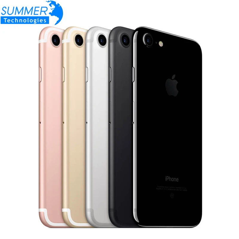 Original Unlock Apple iPhone 7 Quad Core 2GB RAM 32G ROM 128GB 256GB IOS 10 LTE 12.0MP Camera Fingerprint Touch ID Smartphone