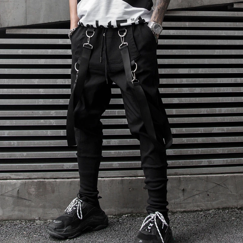 

Dropshipping 2019 New Hip Hop Many Detachable Pants Men