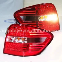 Для BENZ для W164 светодиодный задний светильник s задний светильник 2006-2008 год красный белый цвет LF